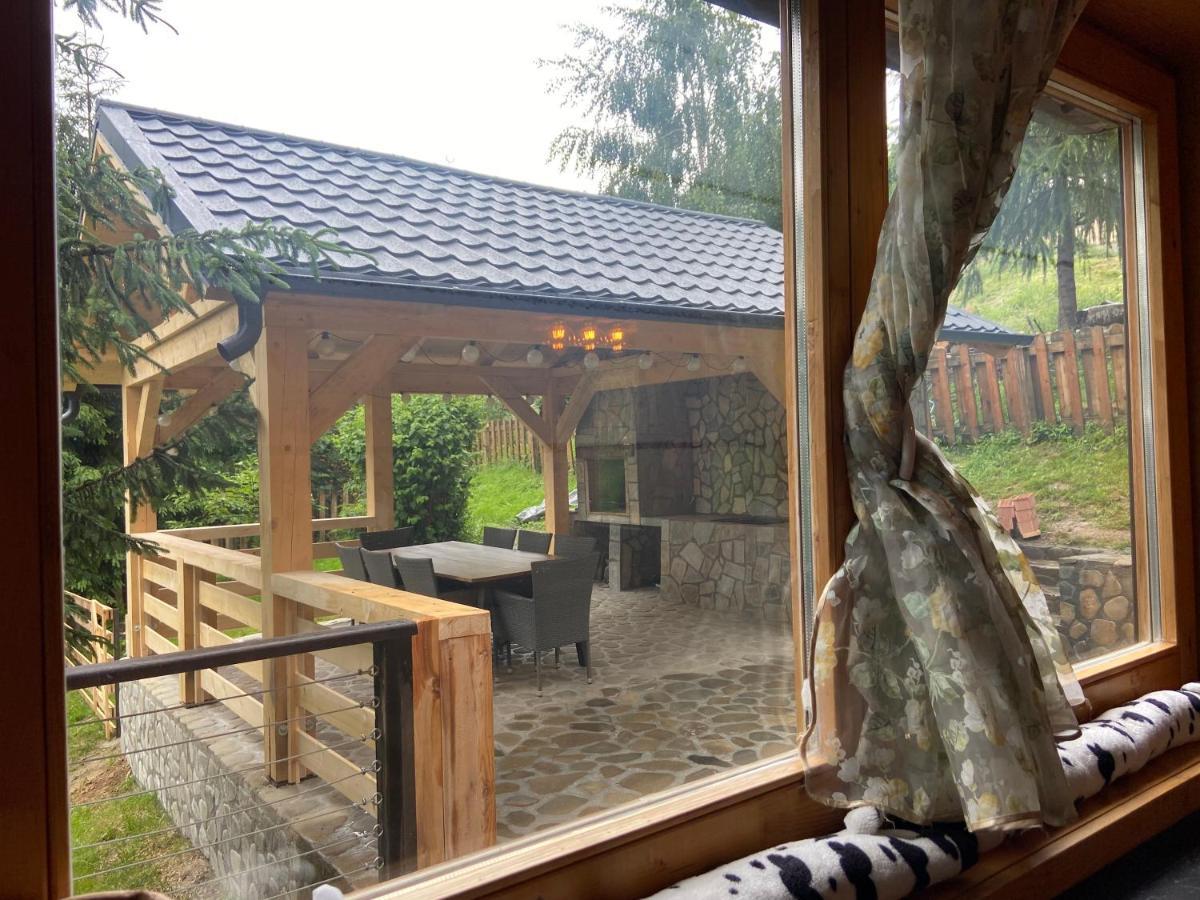 בראן Carpathian Log Home מראה חיצוני תמונה