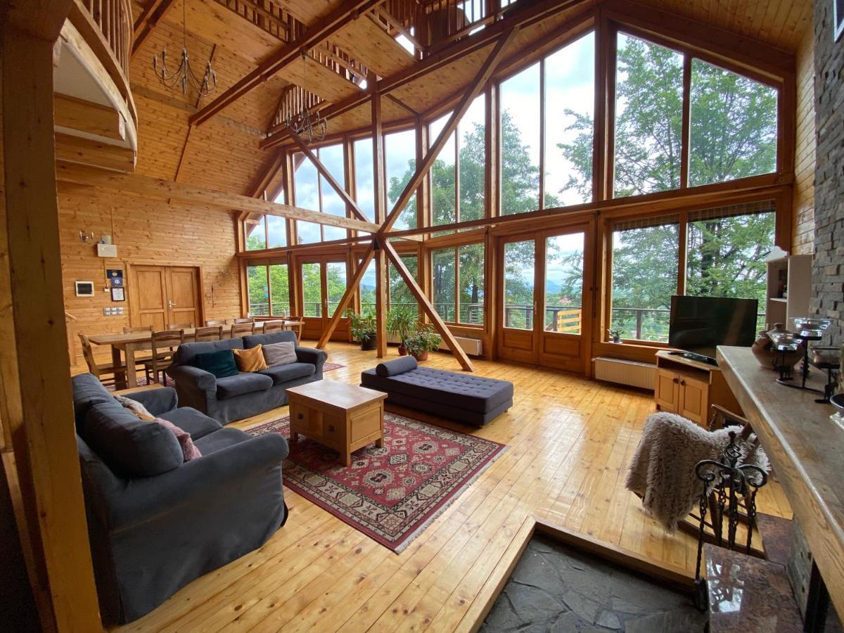 בראן Carpathian Log Home מראה חיצוני תמונה