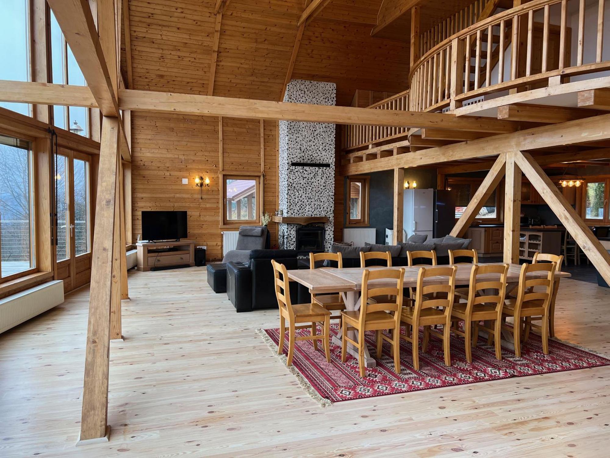 בראן Carpathian Log Home מראה חיצוני תמונה
