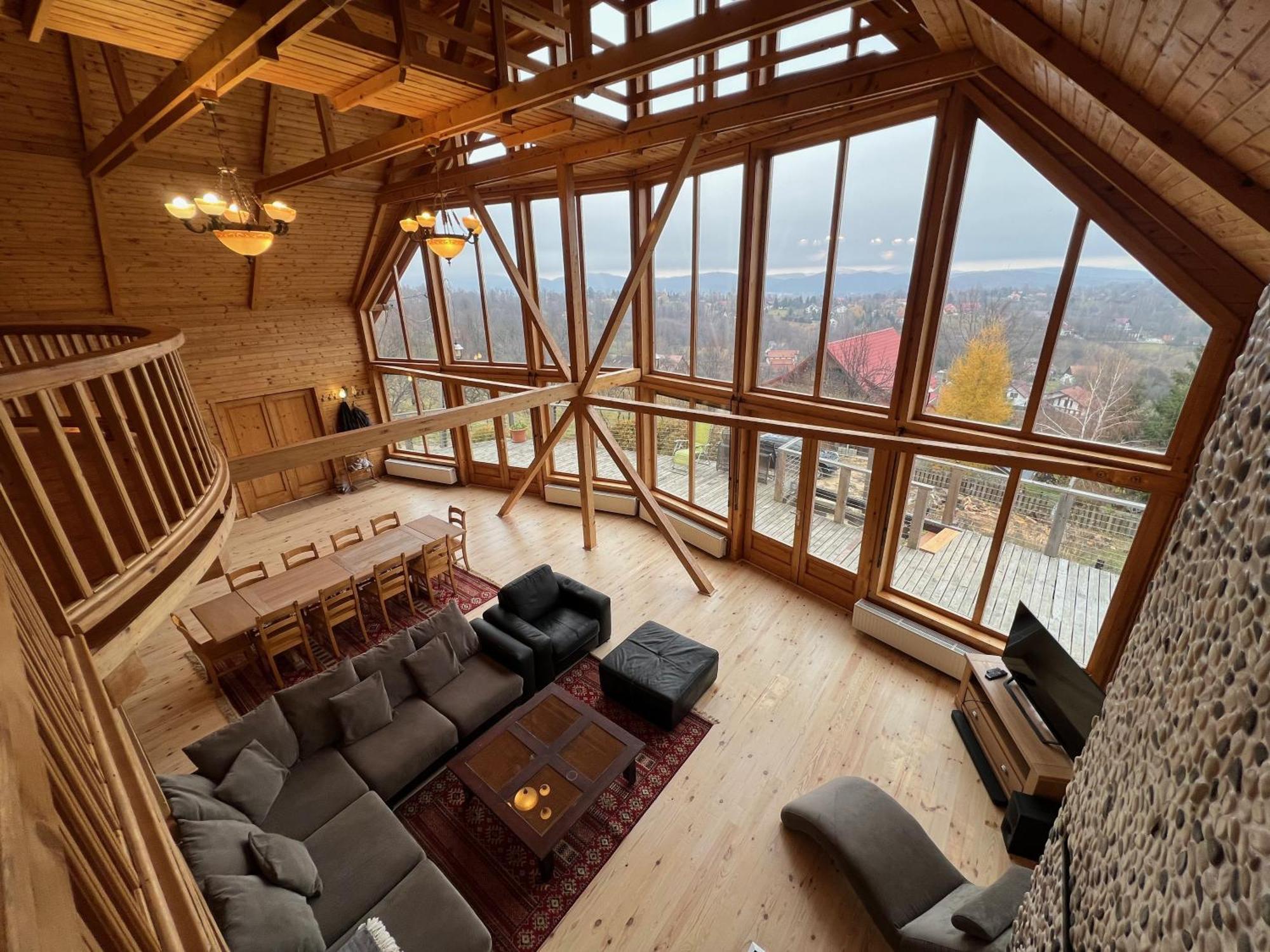 בראן Carpathian Log Home מראה חיצוני תמונה