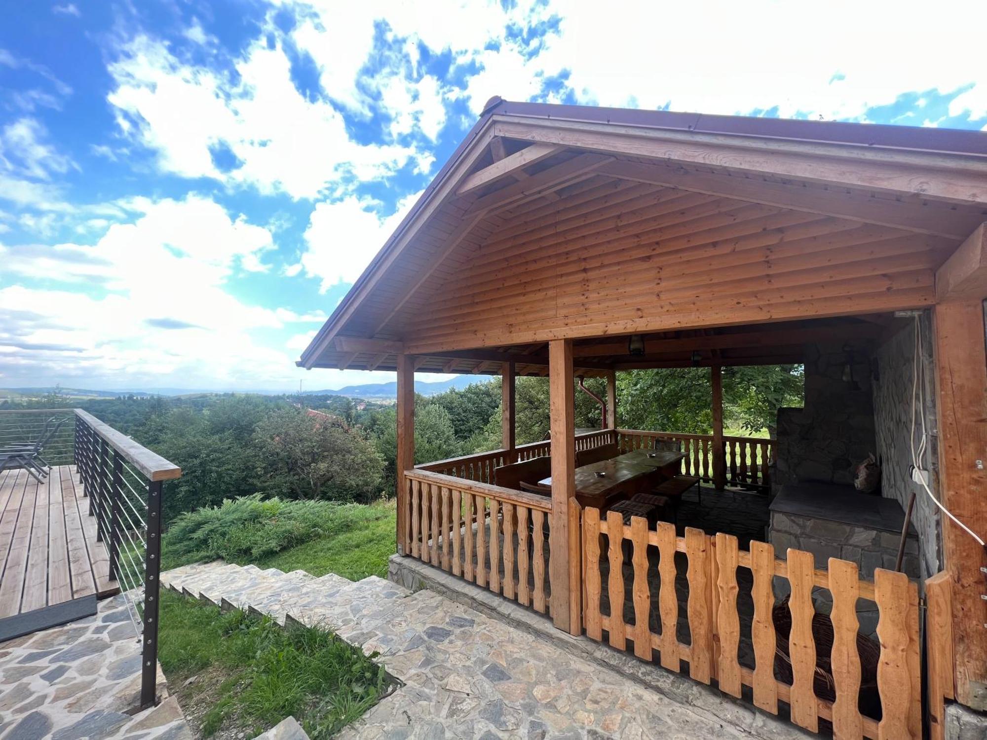 בראן Carpathian Log Home מראה חיצוני תמונה