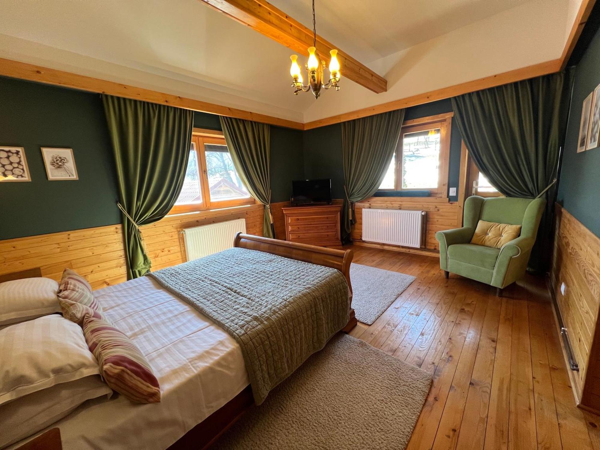בראן Carpathian Log Home מראה חיצוני תמונה