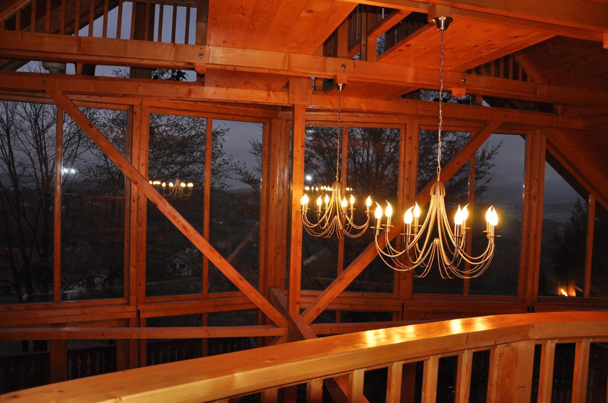 בראן Carpathian Log Home מראה חיצוני תמונה